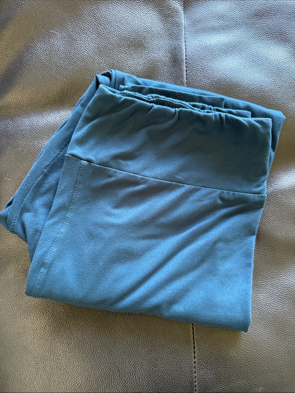 EUC LuLaRoe TC Tall & Curvy Deep Teal Active Comfy Buttery Leggings